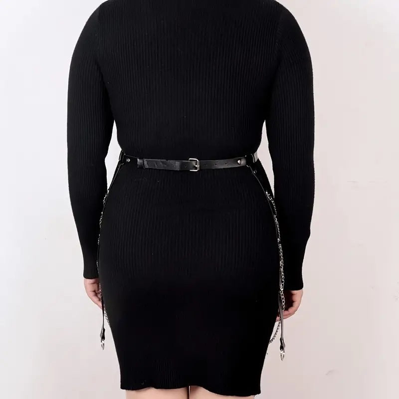 Personality Bandage Binding Chain Clothing Ornament Waist Chain