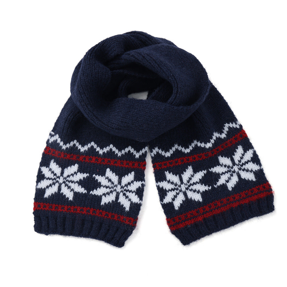 Autumn And Winter Christmas Fur Ball Snowflake Warm Hat Ear Protection Sweet