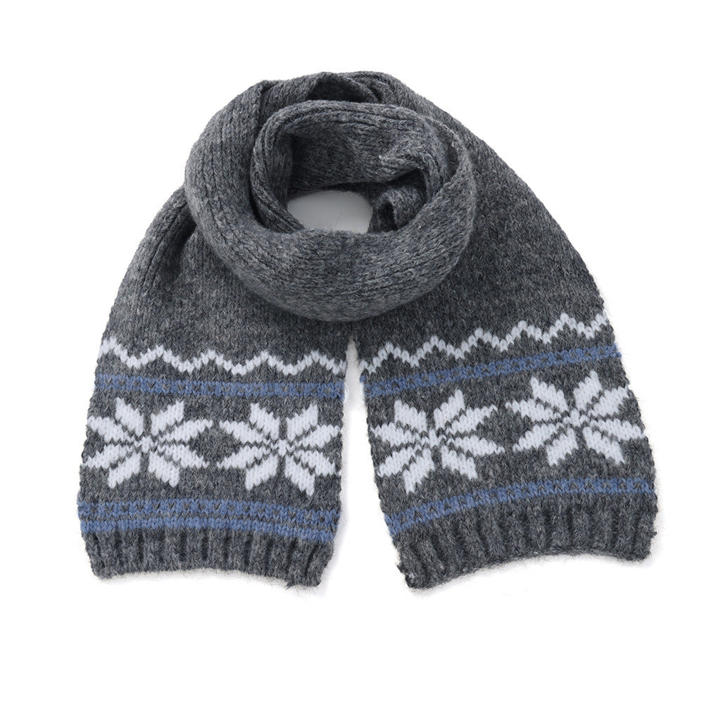 Autumn And Winter Christmas Fur Ball Snowflake Warm Hat Ear Protection Sweet