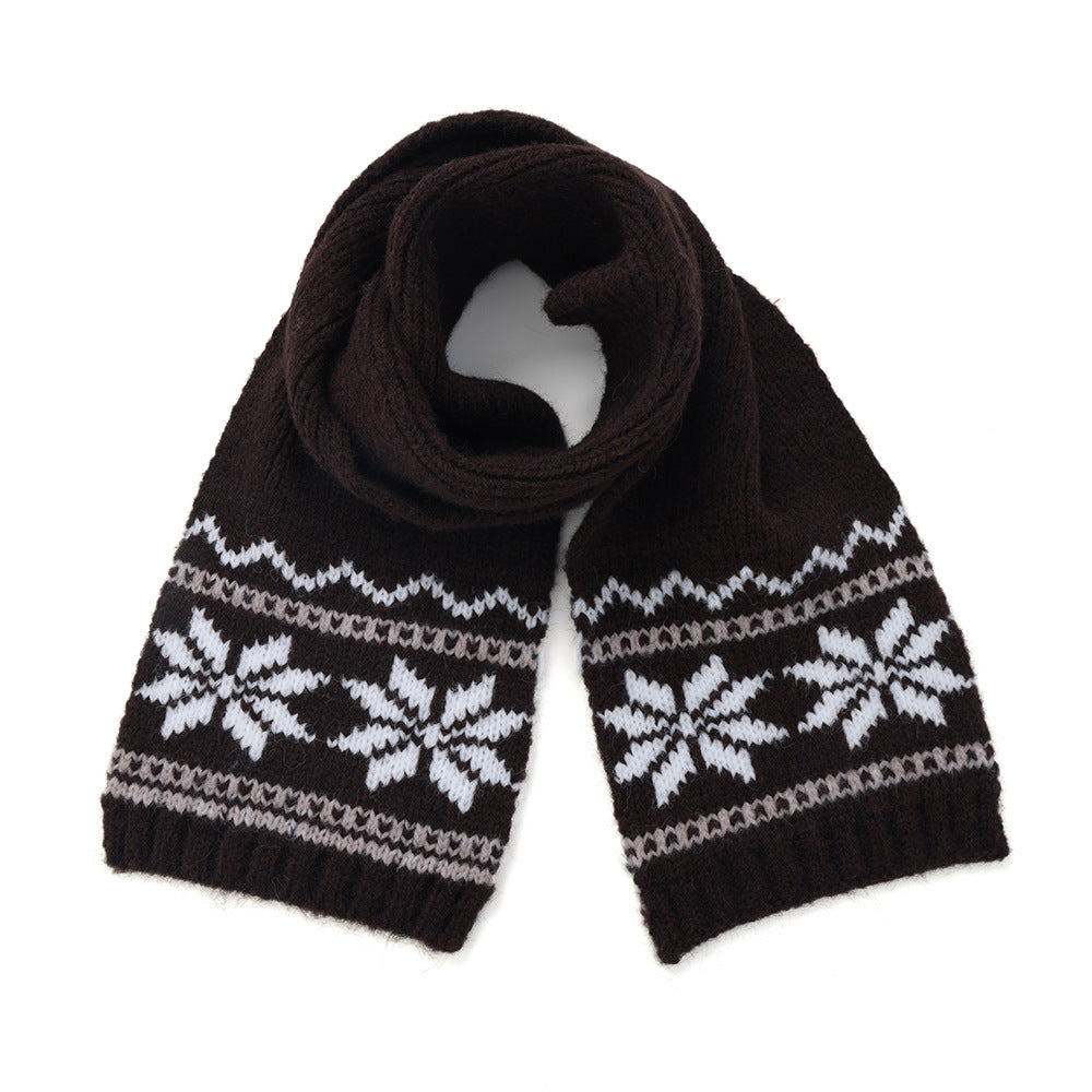 Autumn And Winter Christmas Fur Ball Snowflake Warm Hat Ear Protection Sweet